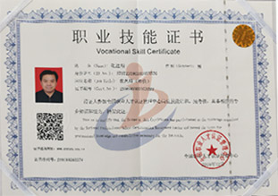 职业技能证书